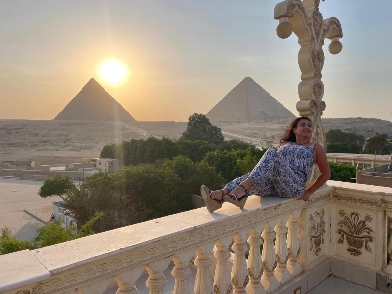 Sphinx Palace Pyramids View Inn Kafrat al Jabal Luaran gambar