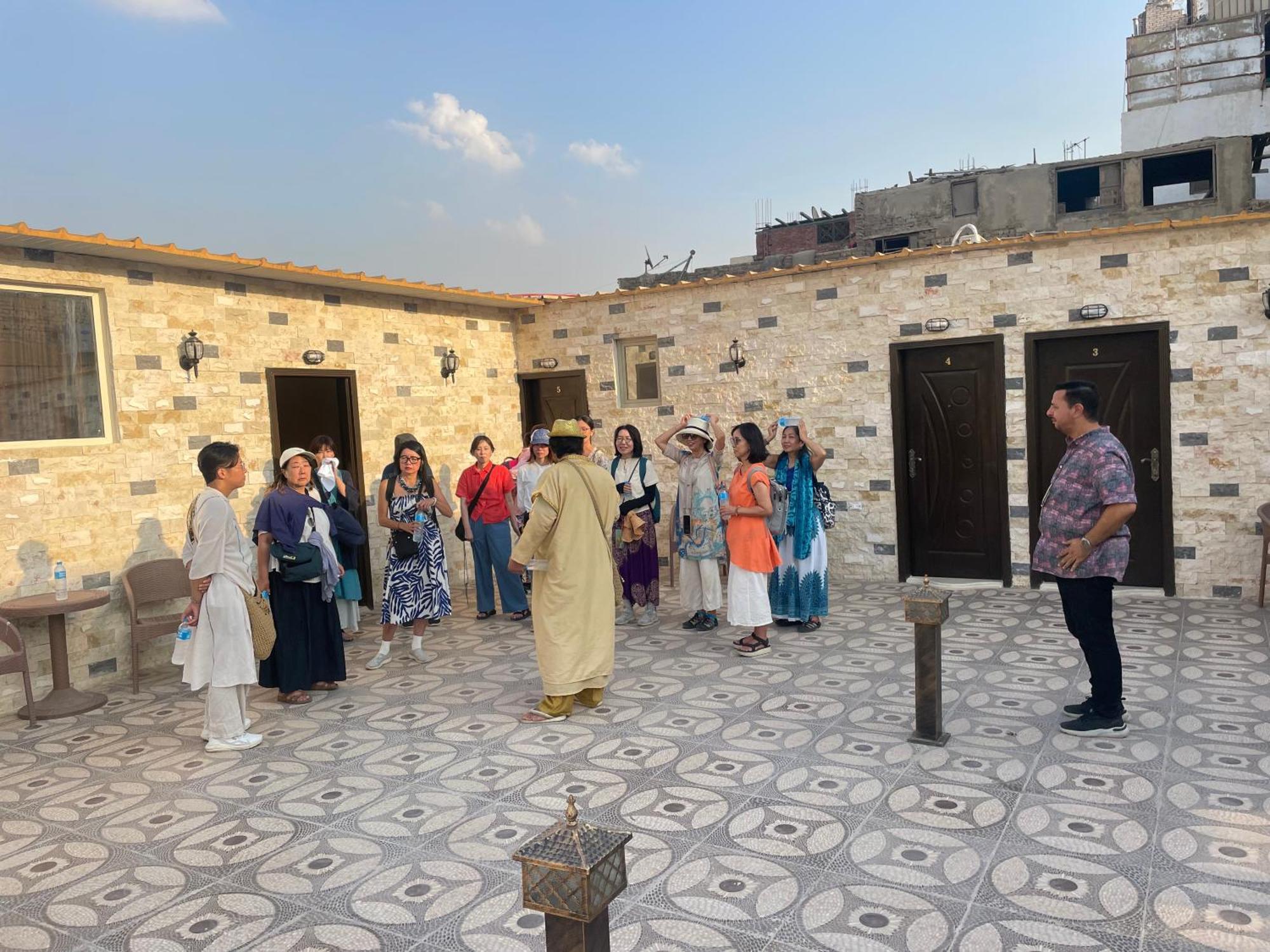 Sphinx Palace Pyramids View Inn Kafrat al Jabal Luaran gambar