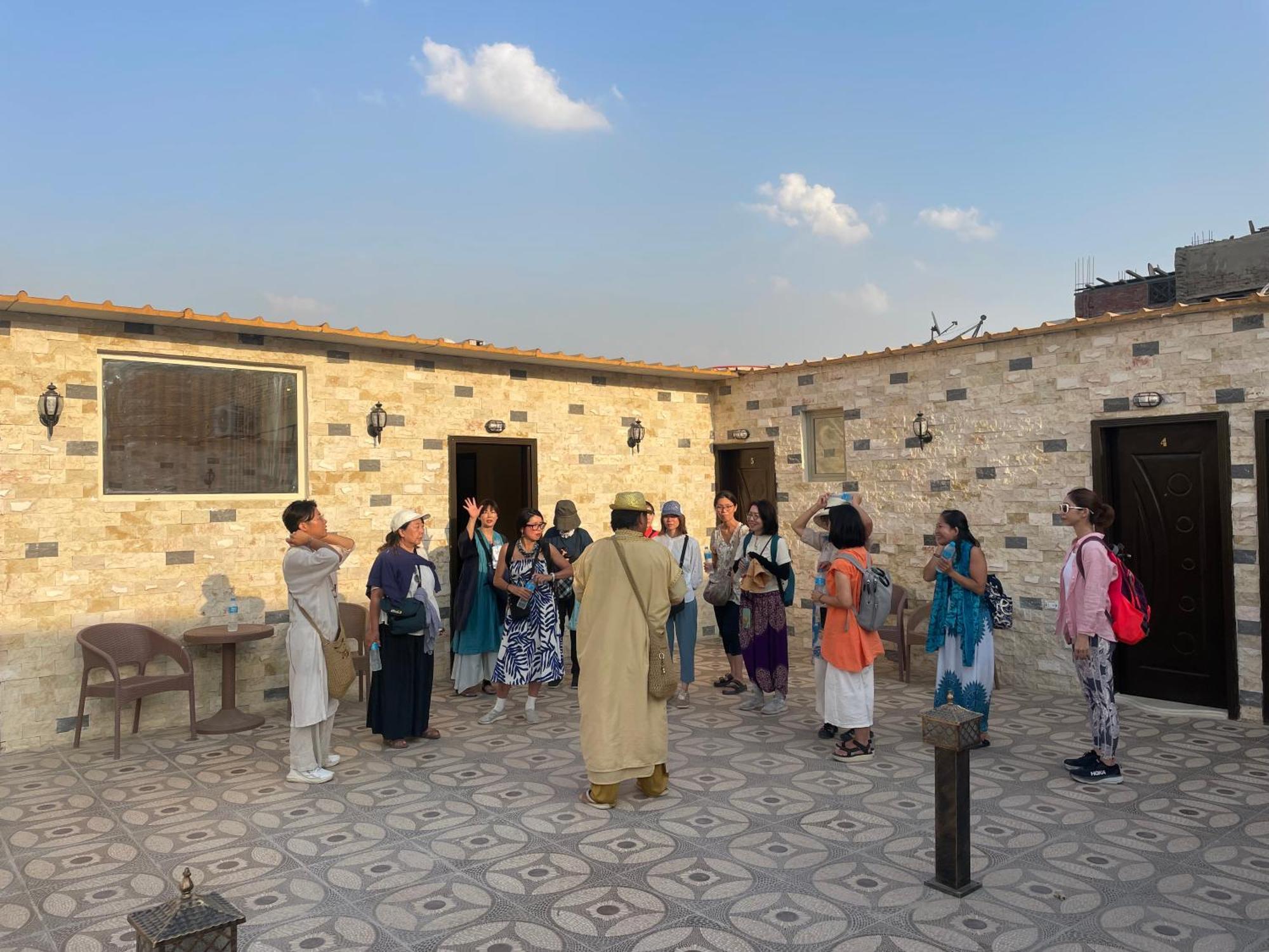 Sphinx Palace Pyramids View Inn Kafrat al Jabal Luaran gambar