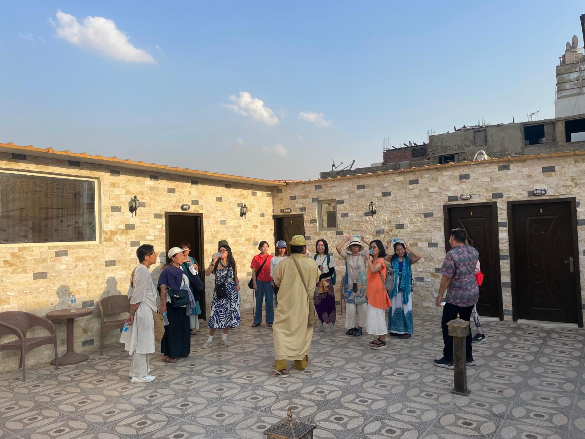 Sphinx Palace Pyramids View Inn Kafrat al Jabal Luaran gambar
